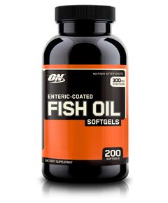 Рыбий жир Optimum Nutrition Enteric Coated Fish Oil Softgels 200 капсул