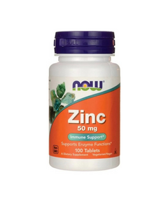 Минерал NOW Zinc Gluconate 50 мг 100 таблеток
