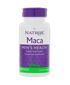 Суперфуд Natrol Maca 500 мг 60 капсул