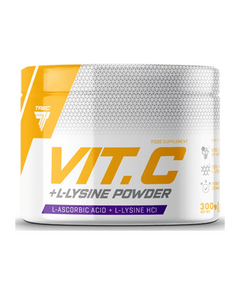 Витамины Trec Nutrition VIT.C + L-Lysine Powder 300 г
