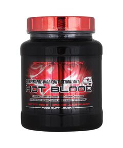 Предтренировочный комплекс Scitec Nutrition Hot Blood 3.0 820 г, вкус: апельсин