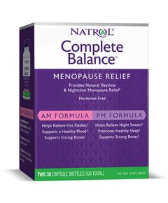 Комплекс для женщин Natrol Complete Balance menopause relief 60 капсул