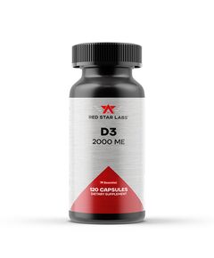 Витамины Red Star Labs D3 2000 ME (50 мкг) 120 капс