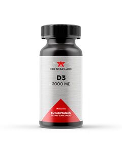 Витамины Red Star Labs D3 2000 ME (50 мкг) 60 капсул