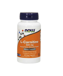 L-карнитин NOW L-Carnitine 500 mg 60 капсул