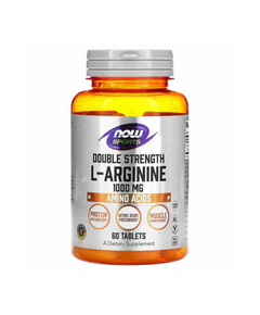 Аргинин NOW L-Arginine 1000 мг 60 таблеток