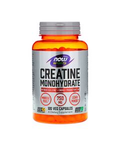 Креатин NOW Creatine Monohydrate 750 мг 120 капсул