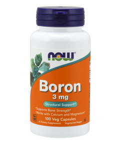 Минерал NOW Boron 3 мг 100 капсул