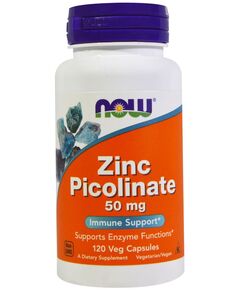 Минерал NOW Zinc Picolinate 50 мг 120 капсул