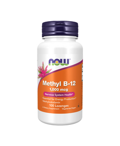 Витамины NOW Methyl B-12 1000 мкг 100 пастилок