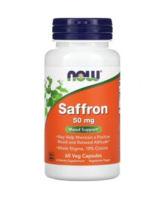 Витамины NOW Saffron 50mg 60 капсул
