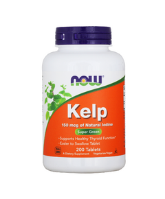 Минералы NOW Kelp 150 мкг 200 таблеток