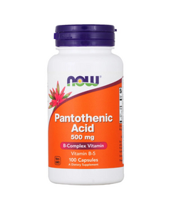 Витамин В5 NOW Pantothenic Acid 100 капсул