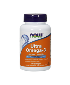 Омега-жиры NOW Ultra Omega-3 90 мягких капсул