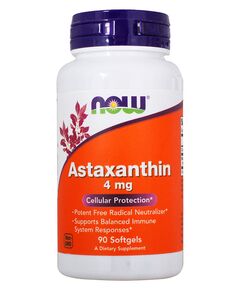 Астаксантин NOW Astaxanthin 4 мг 90 капсул