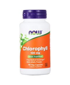Хлорофилл NOW Chlorophyll 100 мг 90 капсул