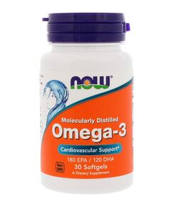 Oмега-3 1000/180 EPA/120 DHA NOW 30 капсул