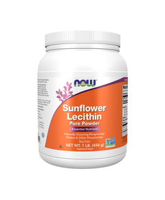 Лецитин NOW Sunflower Lecithin Powder 454 г