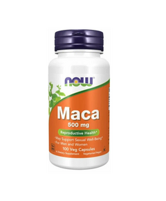 Суперфуд NOW Maca 500 мг 100 капсул