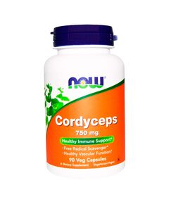 Кордицепс NOW Cordyceps 750 мг 90 капсул