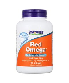 Омега жиры NOW Red Omega 90 капсул