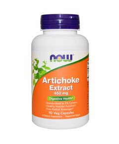 Экстракт артишока NOW Artichoke Extract 450 мг 90 капсул