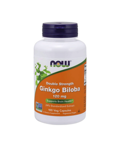 Антиоксидант NOW Ginkgo Biloba 120 мг 100 капсул
