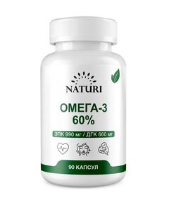 NATURI Omega-3 60% 90 caps