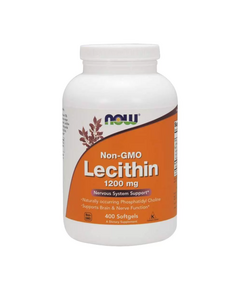 Аминокислота Now Lecithin 1200 мг 400 гелевых капсул