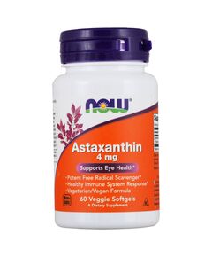 Антиоксидант NOW Astaxanthin 4 мг 90 капсул