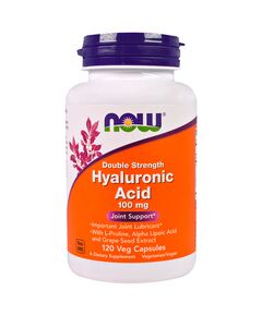 Гиалуроновая кислота NOW Hyaluronic Acid 100 mg Joint Support 120 капсул