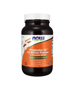 Пробиотик NOW Probiotic-10 50 Billion Powder 57 г