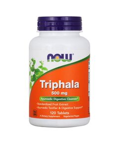 Трифала NOW Triphala 500 мг 120 таблеток