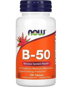 NOW B-50 Complex 100 tablets
