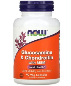 NOW Glucosamine & Chondroitin MSM 90 veg capsules