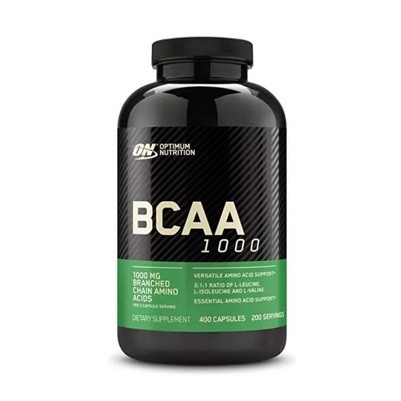 Аминокислоты BCAA 1000 Caps Optimum Nutrition 400 капсул, изображение 2