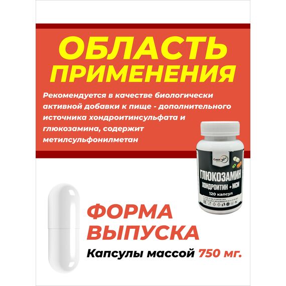 Глюкозамин Хондроитин плюс МСМ, изображение 11