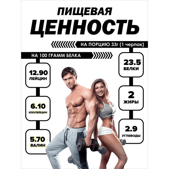 Протеин сывороточный протеиновый коктейль 825 гр., изображение 2