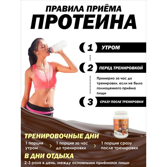 Протеин сывороточный протеиновый коктейль 825 гр., изображение 3