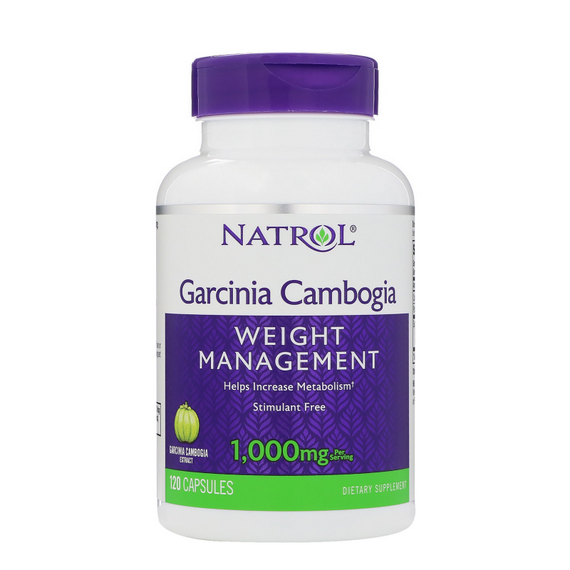 Гарциния камбоджийская Natrol Garcinia Cambogia 1000 мг 120 капсул