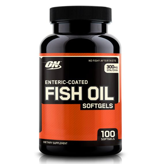 Рыбий жир Optimum Nutrition Enteric Coated Fish Oil Softgels 100 капсул
