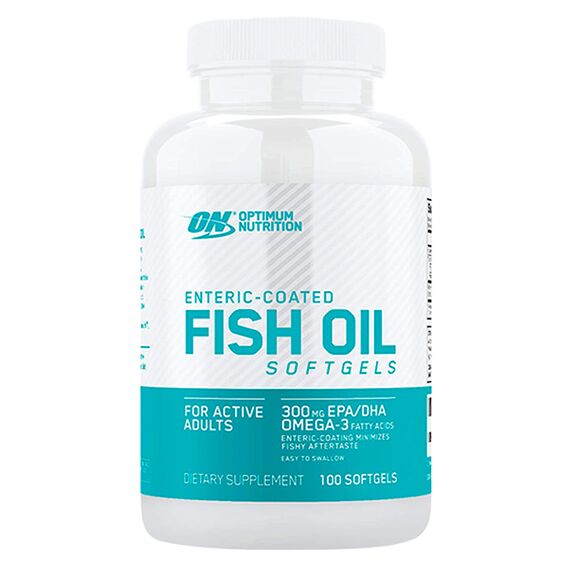 Рыбий жир Optimum Nutrition Enteric Coated Fish Oil Softgels 100 капсул, изображение 2