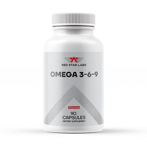 Омега жиры Red Star Labs Omega 3-6-9 + Витамин E 90 капсул