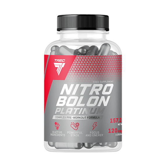 Предтренировочный комплекс Trec Nutrition Nitrobolon Platinum 120 капсул