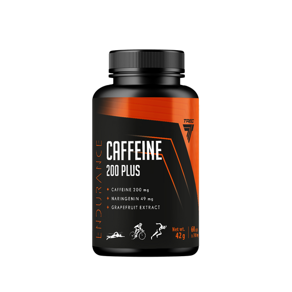 Энергетик Trec Nutrition Caffeine 200 Plus 60 капсул, изображение 2