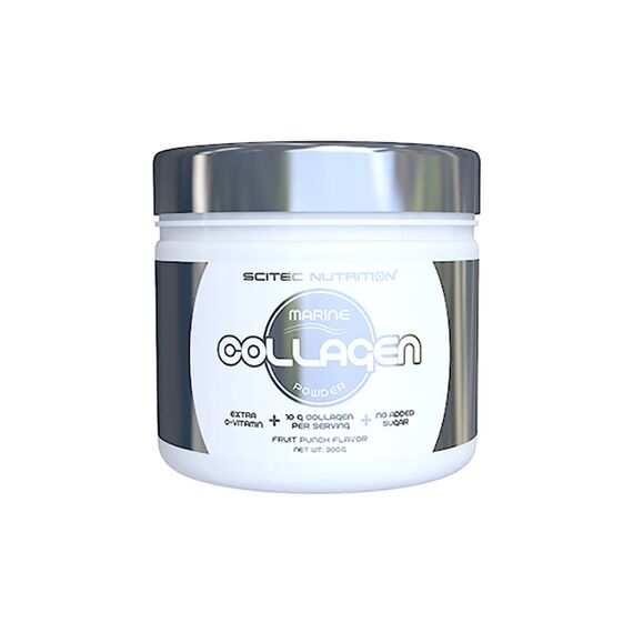 Коллаген морской Scitec Nutrition Collagen Powder 300 г, вкус: фруктовый пунш
