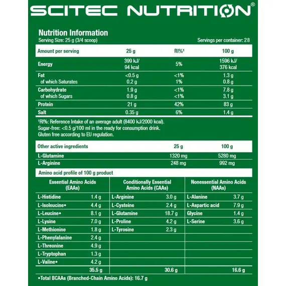 Протеин Scitec Nutrition Whey Isolate 700 г, изображение 2