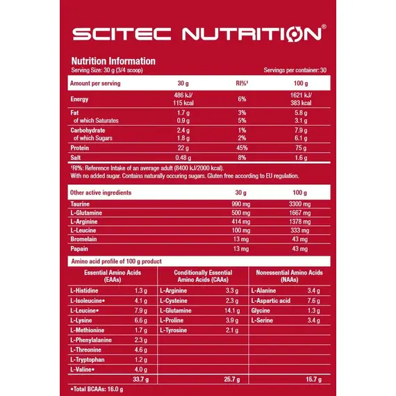 Протеин Scitec Nutrition Whey Protein Professional 920 г, изображение 2