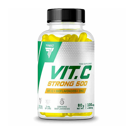 Витамины Trec Nutrition VIT. C Strong 500 100 капсул