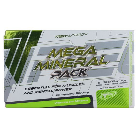 Минеральный комплекс Trec Nutrition Mega Mineral Pack 60 капсул, изображение 2